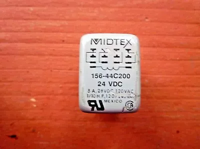 Midtex 156-44C200 Relay For Hazardous Use Areas 24VCD Coil • $8.95