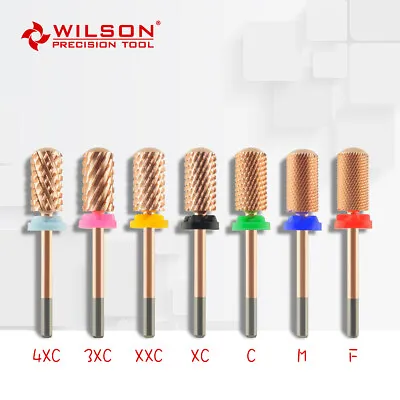 Large Barrel Smooth Top Bit - ROSE - WILSON Tungsten Carbide Nail Drill  • $8.99