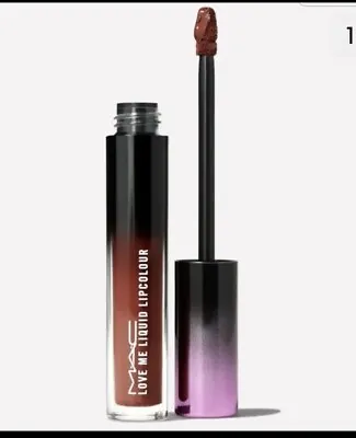 New In Box MAC Cosmetics Love Me Liquid Lipcolour Coffee N Cigs #499 Full Size • $16.50