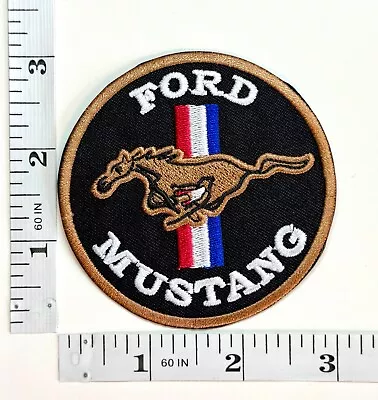 Embroidered Patch - Ford Mustang - NEW - Iron-on/Sew-on • $6