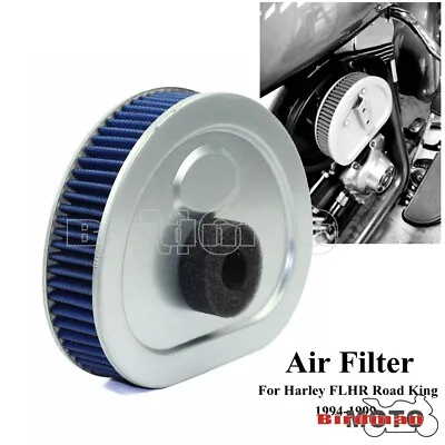 £20.98 • Buy Motorcycle High Flow Air Filter Air Cleaner Intake For FLHR Road King 94