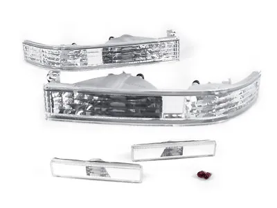 DEPO Clear Bumper Signal+Rear Side Marker Light For 1989-1992 Toyota Supra Mk.3 • $79.16