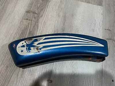 Vintage Roadmaster Womens Bicycle Horn Tank Blue And White For 26” Bike • $39.99