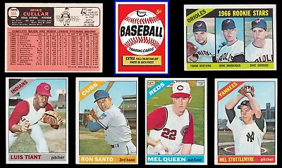 1966 Topps MLB  Single Cards   (#260-597) • $7.99
