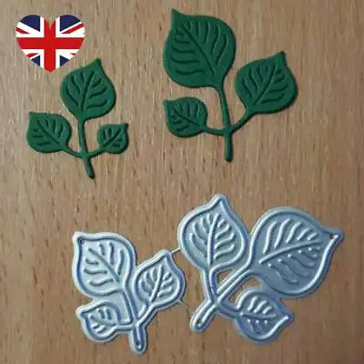 Leaves Leaf Foliage Flower Tree Card Cards Cut Dies Die Metal Cutting Cutter • £3.59