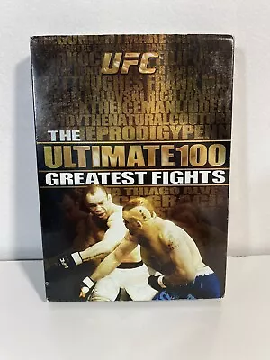 UFC The Ultimate 100 Greatest Fights 8-DVD COMPLETE Set • $12.99