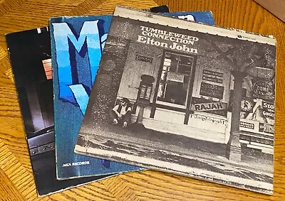 Elton John Vinyl Record LP Lot Of 3 Albums F • $0.99