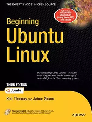 Beginning Ubuntu Linux Third Edition: Fr... By Thomas Keir Mixed Media Product • £4.12