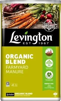 Levington Organic Blend Farmyard Manure 50L • £12.94