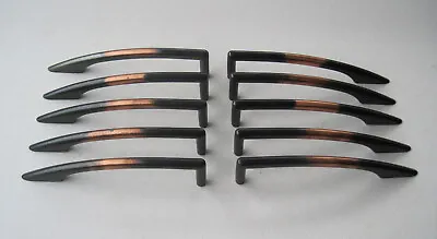 $29.99 • Buy 10 Copper Pulls Black Matte Finish Handles 4 5/8 L Drawer Cabinet 3 3/4 C-C