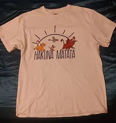 VTG Lion King Shirt Men L Hakuna Matata Disney Simba & Friends T Shirt Graphic • $14.99