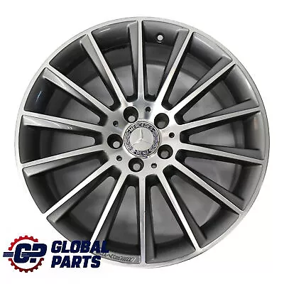 Mercedes W205 S205 Rear Alloy Wheel Rim AMG 19  ET:52 85J 14 Spoke A2054011400 • $1073.46