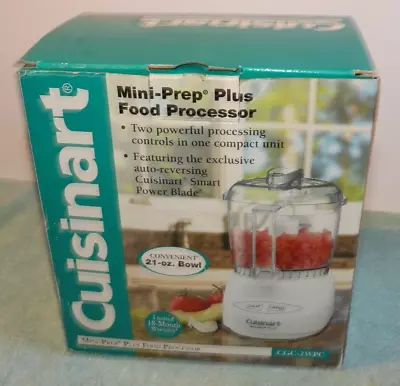 New Cuisinart Mini-Prep Plus Food Processor Model CGC-2WPC 21oz Bowl • $24