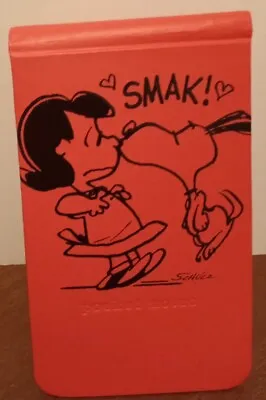 Vintage Peanuts Note Pad Tablet-- Snoopy & Lucy  Pocket Notes. EUC • $6.57