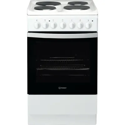 £255 • Buy Freestanding Electric Cooker 50cm Indesit IS5E4KHW Single Oven - White