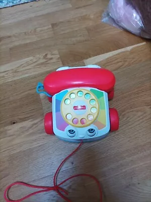 Baby / Toddler / Child Telephone Toy On Wheels - Pull Along / Fisher Price • £2.50