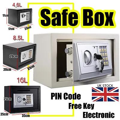 £27.44 • Buy Electronic Digital Security Safe Box Keypad Lock Home Office Hotel Jewelry Money