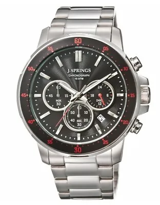 J.SPRINGS By Seiko Instruments Inc Mens Chronograph Watch Stainless Steel BFC001 • $130.65