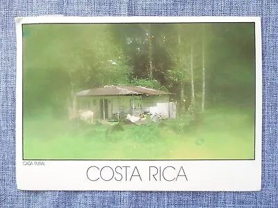 Vintage Postcard With A Rural Home In Guapiles Costa Rica Posted Jamaica Stamp • $2.99