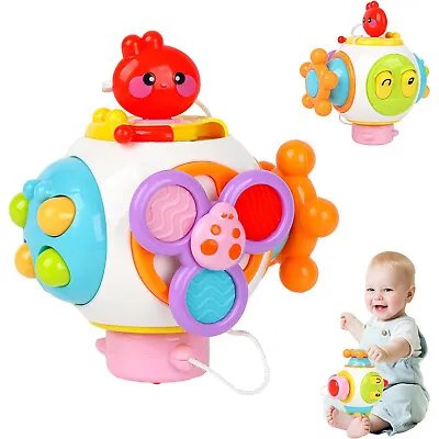 Busy Activity Cube Baby Sensory Toy Montessori Educational Baby Fidget Toy Gifts • £5.90