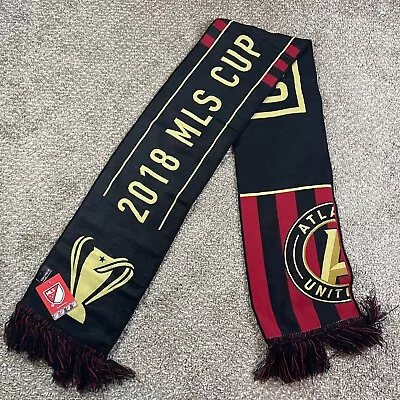 Atlanta United FC 2018 MLS Cup Champions Conquered Scarf - Black • $15.50