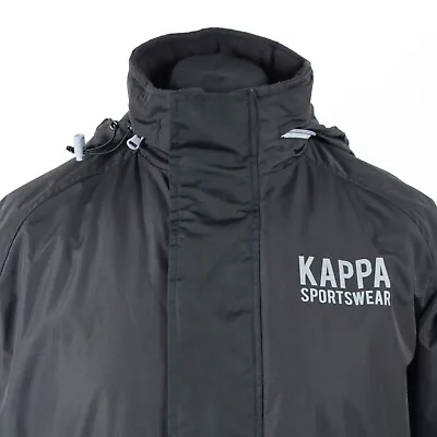 KAPPA Waterproof Fleece Lined Padded Jacket Puffer Insulated Coat Vintage • $26.73