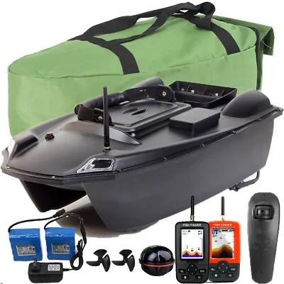 $94.04 • Buy 500M Wireless Fishing Bait Boat LCD GPS Fishfinder Bottom Sink Hopper 10400mAh
