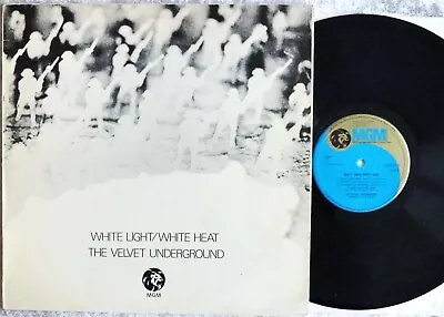 Rare~ex  Velvet Underground~white Light/white Heat~a1/b1~1971 Mgm Uk Lp~art Rock • £18