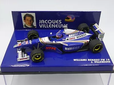 Minichamps 1:43 Jacques Villeneuve Williams FW19 1997 430970003 World Champion • £25