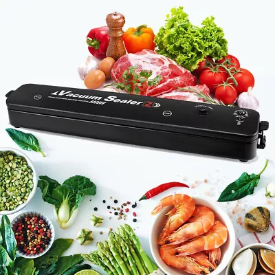 $17.99 • Buy Vacuum Food Sealer Automatic Manual Sealer Dry & Wet Pack Saver Machine +10 Bags