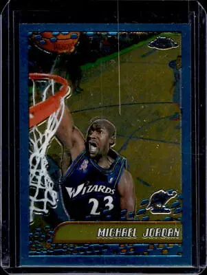 2001-02 Topps Chrome Michael Jordan #95 HOF Washington Wizards • $3.25