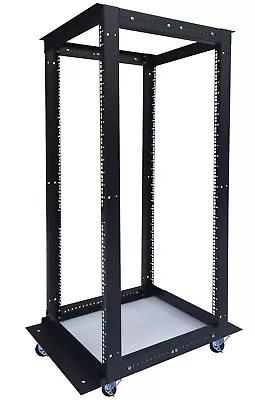 Sysracks 42U 4 Post Open Frame 19  Network Server Rack Adjustable Depth 24 -36  • $219