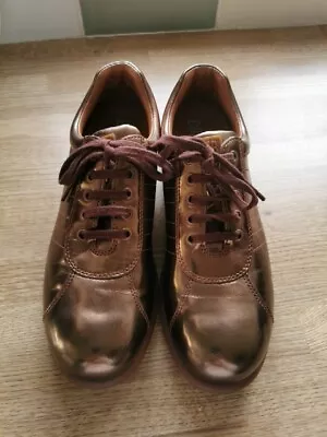 Camper Pelotas Trainers /Casuals   Very Good Weight Bronze Lace Ups  VGC 41 • £30