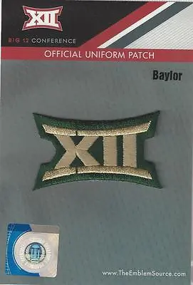 Baylor Big 12 Conference Jersey Uniform Patch 100% Official Football Logo • $11.95