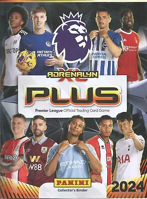 Panini Premier League Plus  2024 Adrenalyn Xl Complete 396 Card Album Binder • £49.47