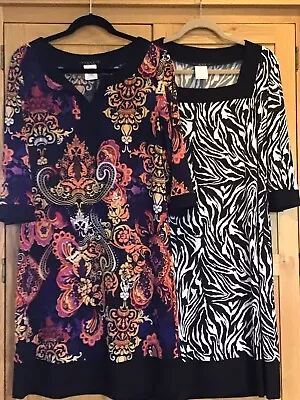 Two Tiana B Dresses Medium X QVC. • £20