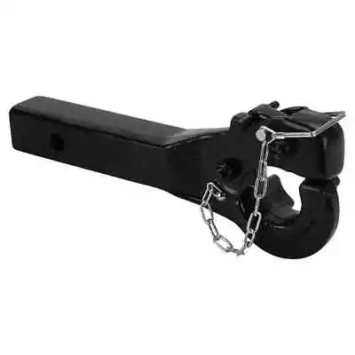 ONLTCO Pintle Hitch Receiver Hook 10 TON For 2” Hitches Hitch Hook Military Rece • $59.16