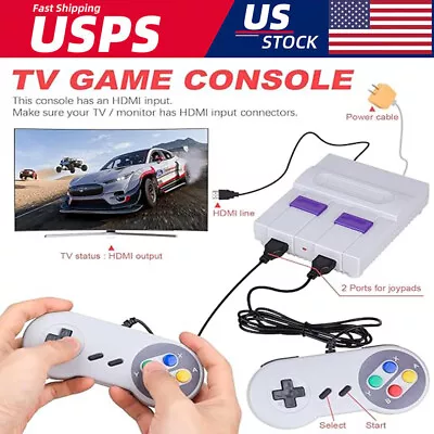 Super Retro Game Console Classic Mini HDMI System With Built In 821 Old School • $24.99