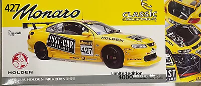 $695 • Buy 1:18 2002 Holden Monaro #427 24 Hour Bathurst Winners 427 Classic Carlectable