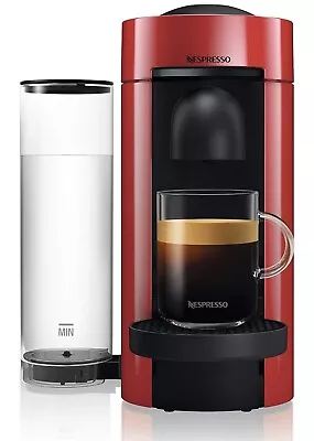 Coffee Machine  Magimix Nespresso Vertuo Plus M600 1260W - Piano Red #RRP150£ • £46.97