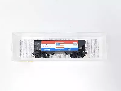 N Scale Micro-Trains MTL 55430 C&I Cambria & Indiana 33' 2-Bay Hopper #1976 • $14.95