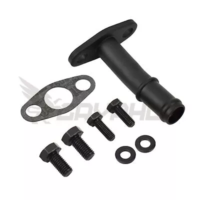 5/8  Barb Turbo Oil Drain Return Pipe Fitting Kit Garrett G-Series G25 G30 G35 • $30.88