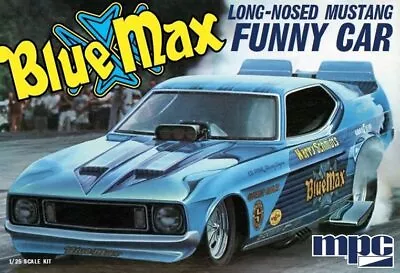 MPC 1/25 Blue Max Long Nose Funny Car Plastic Model Kit • $31.99