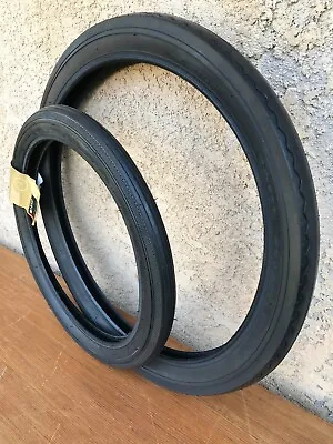 20X2.125 S2 Slick & 16x1-3/4 S7 Vintage Schwinn Stingray Krate Bicycle TIRES Blk • $49.99