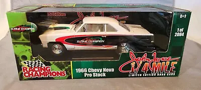 Racing Champions John Force 1/4 Mile    1966 Chevy Nova Pro Stock 1:18 • $99.99