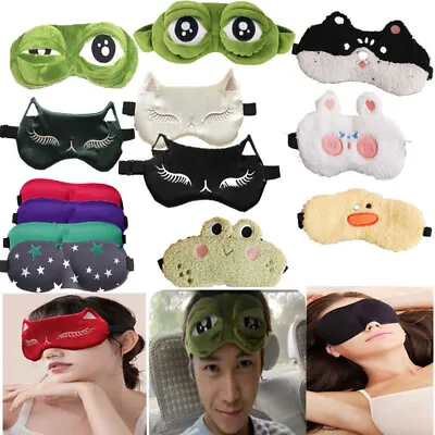 $1.69 • Buy Sleep Light Blocker Travel 3D Blindfold Eye Mask Sleeping Eye Shade Cover Rest 