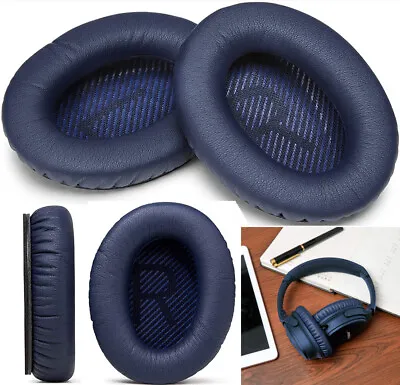 NEW Ear Pads Bose QC35 Quiet Comfort 35 QC35 II Headphone Cushions Midnight Blue • $38.49
