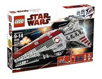 LEGO STAR WARS 8039 Venator-Class Republic Attack Cruiser   BRAND NEW AND SEALED • $2625