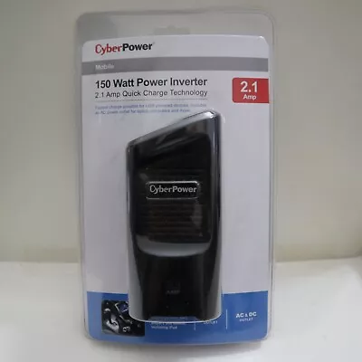 CyberPower CPS150CHURC1 Mobile Power Inverter 150W With USB Charger • $15