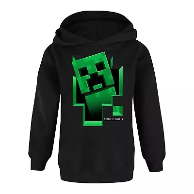 Minecraft Childrens/Kids Creeper Inside Hoodie NS7305 • £21.35